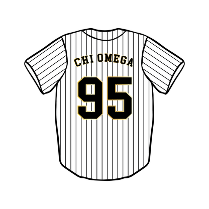 University of Central Florida x Chi Omega 'Gamedays' Baseball Jersey