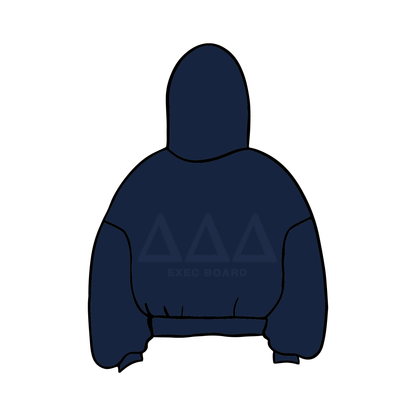 University of Cincinnati x Delta Delta Delta 'CLC Exec Meeting' Hoodie