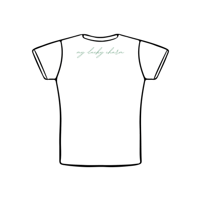 University of Colorado Boulder x Chi Omega 'Lucky Charm' Baby Tee