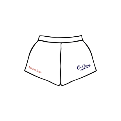 University of Colorado Boulder x Chi Omega 'Dudes' Weekend' Sweatshorts
