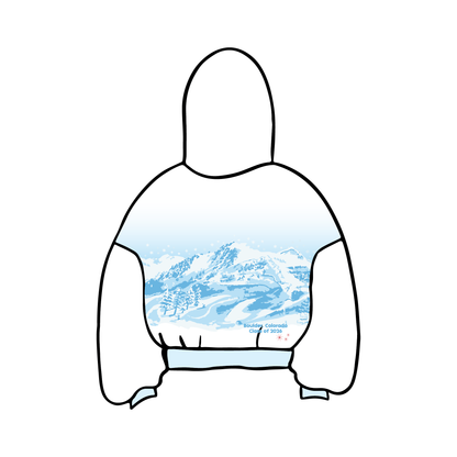 University of Colorado Boulder x Chi Omega 'Senior Merch' Hoodie