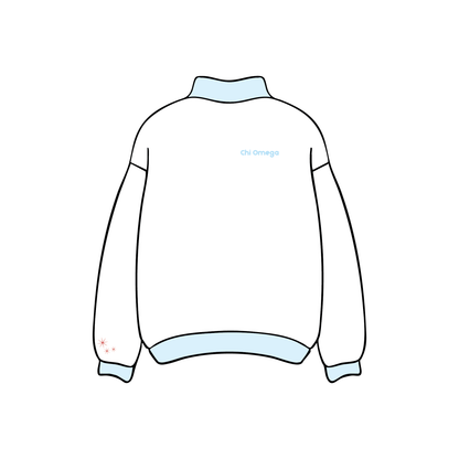 University of Colorado Boulder x Chi Omega 'Senior Merch' Mockneck