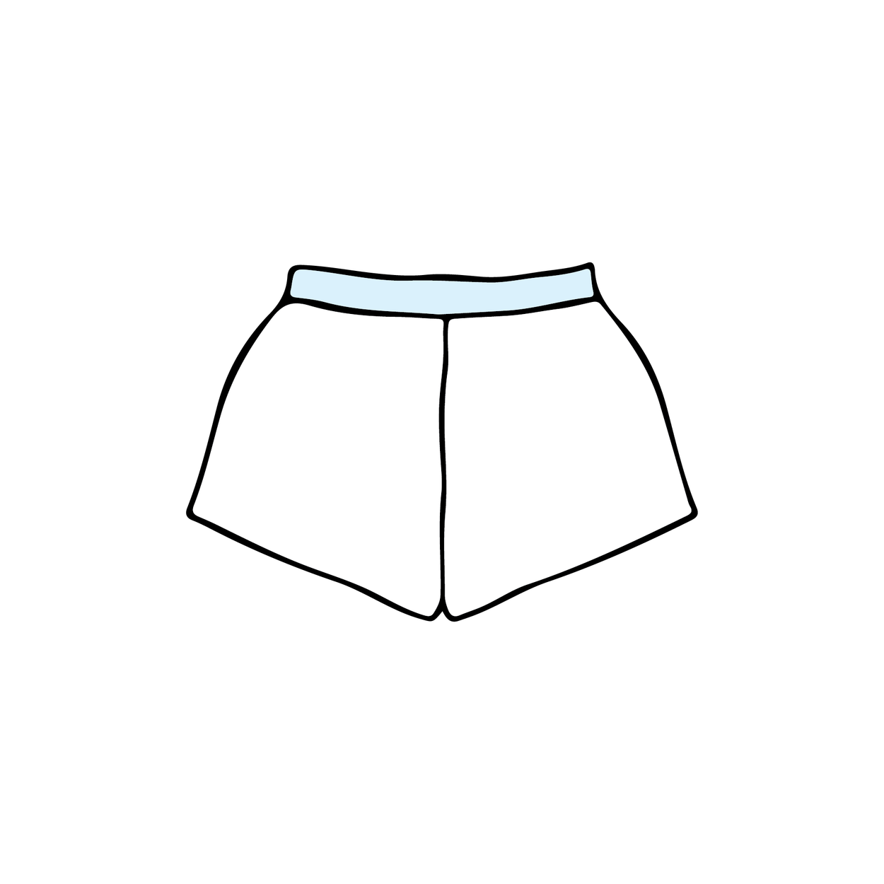 University of Colorado Boulder x Chi Omega 'Senior Merch' Sweatshorts