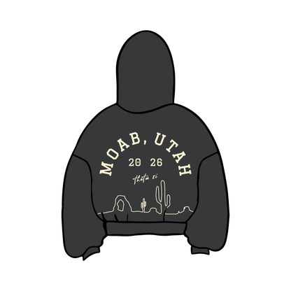 University of Colorado Boulder x Theta Xi 'Moab Brotherhood Trip' Hoodie