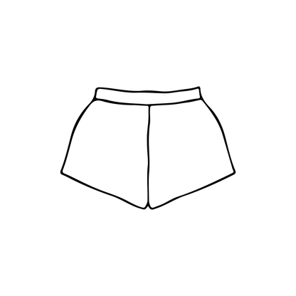 University of Delaware x Alpha Phi 'Polka Dot' Sweatshorts