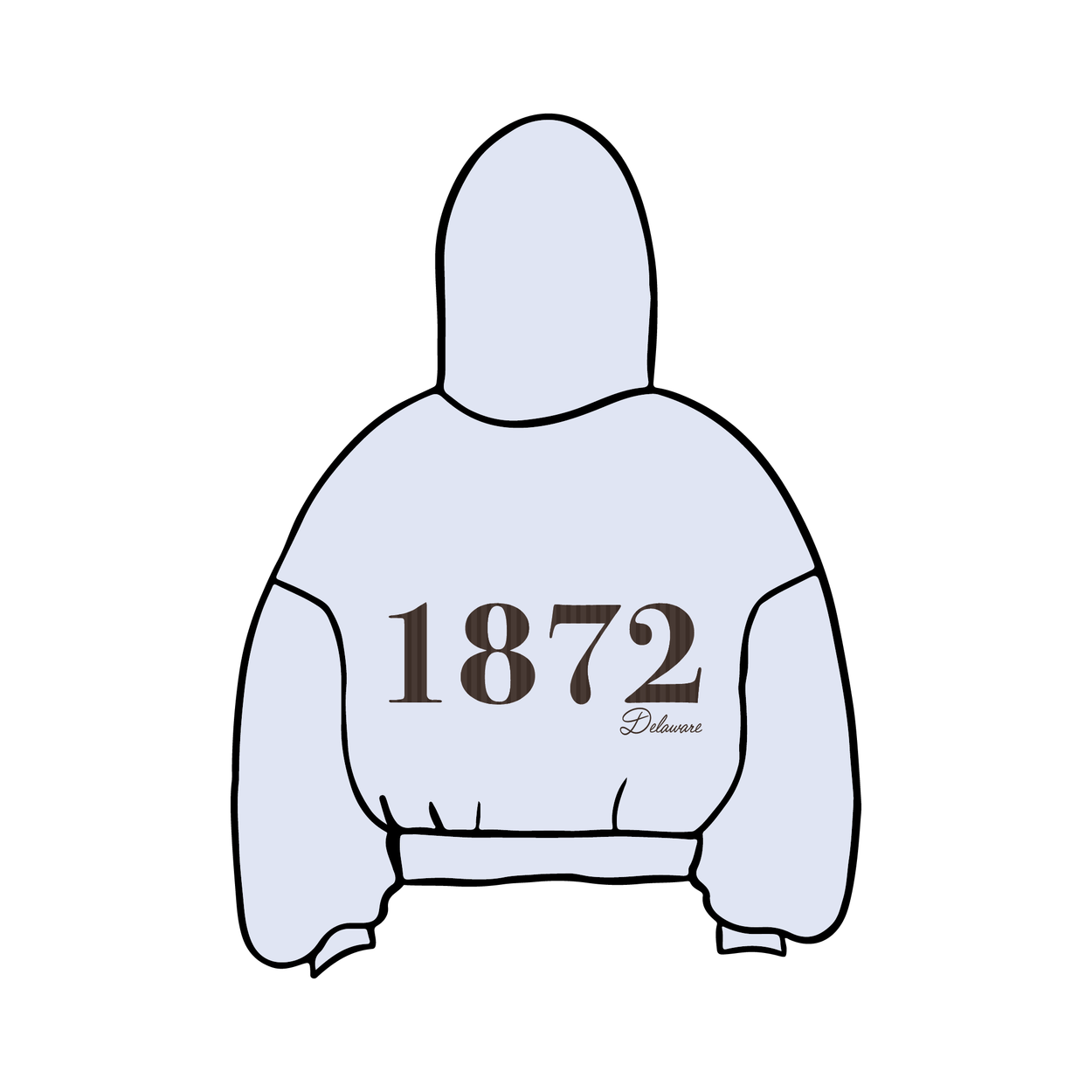 University of Delaware x Alpha Phi 'Spring Semester Drop' Hoodie