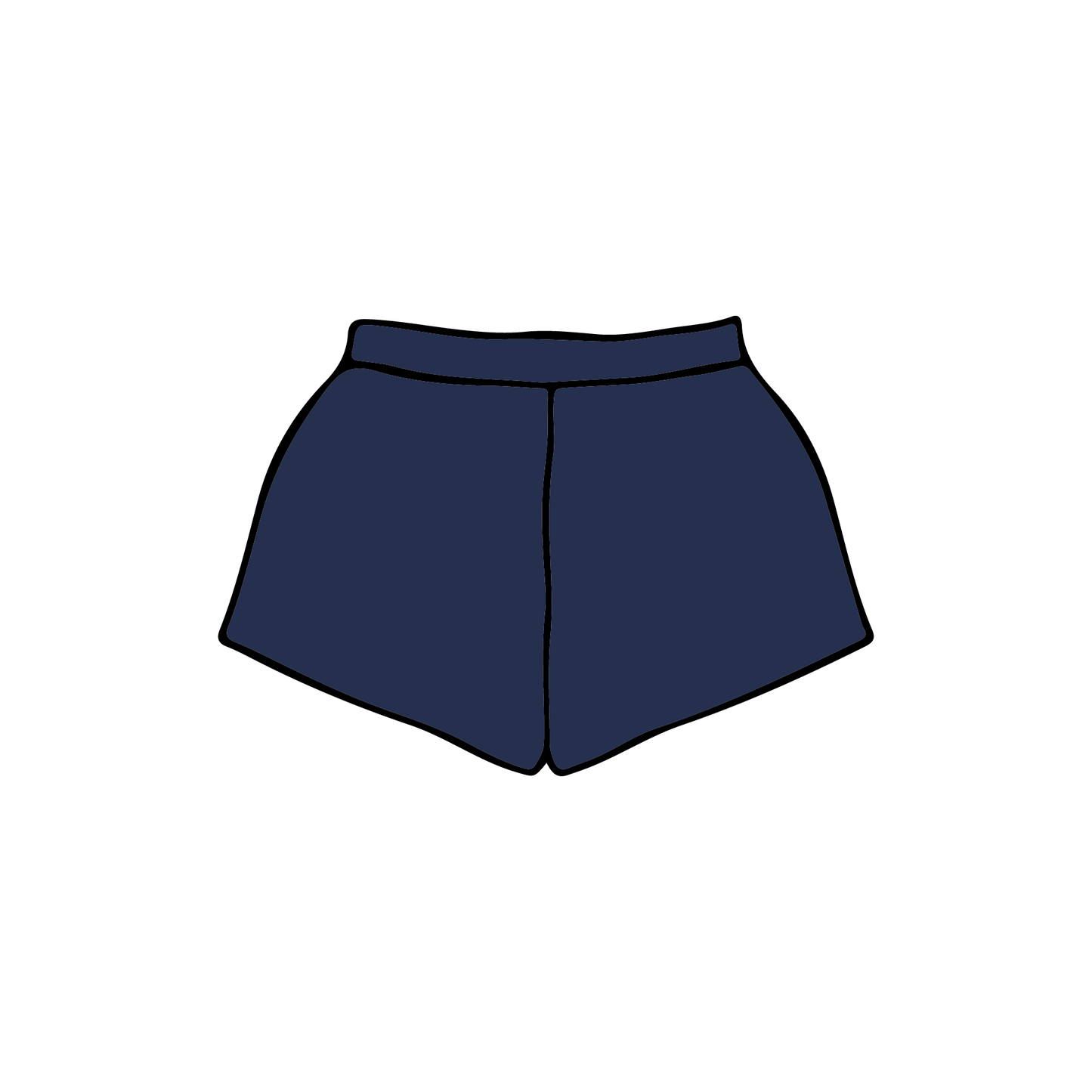 University of Delaware x Gamma Phi Beta 'General' Sweatshorts