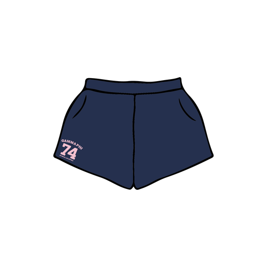 University of Delaware x Gamma Phi Beta 'General' Sweatshorts