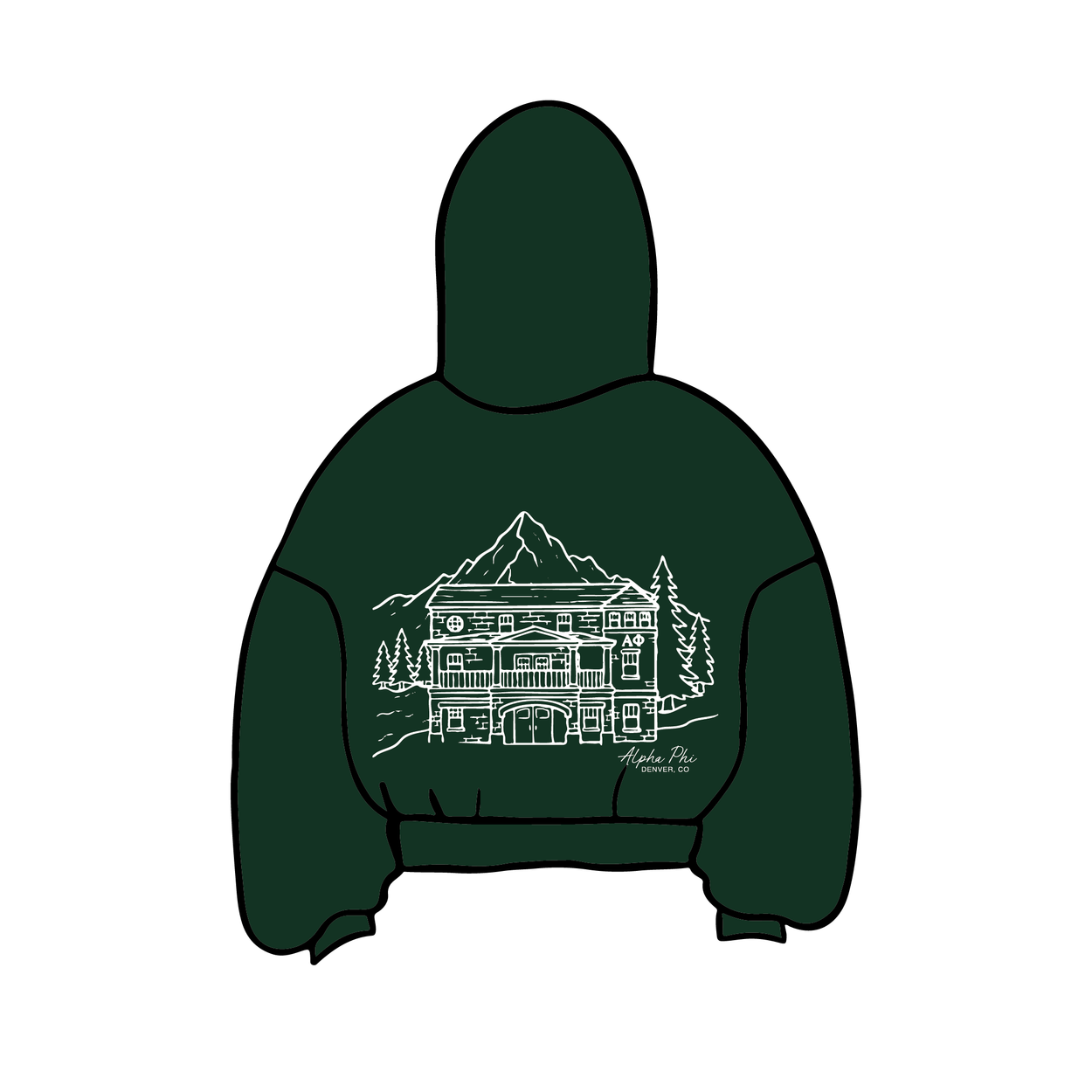 University of Denver x Alpha Phi 'New Chapter Set' Hoodie