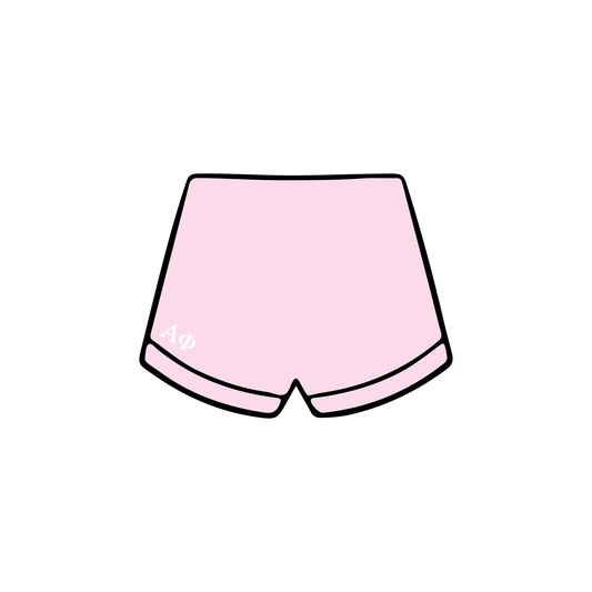 University of Florida x Alpha Phi 'In House Merch' Pajama Shorts
