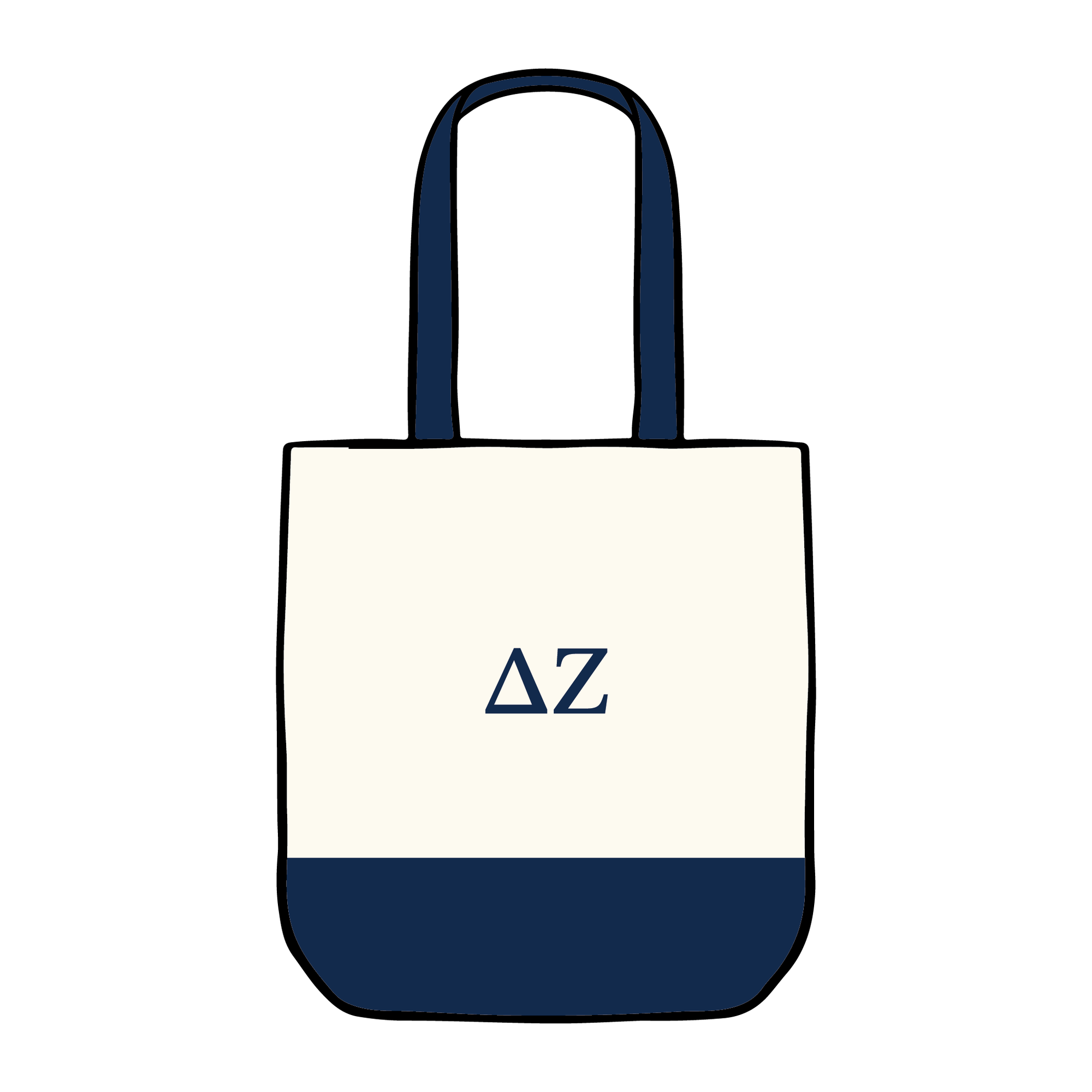 University of Florida x Delta Zeta 'Bid Day 2026' Tote Bag