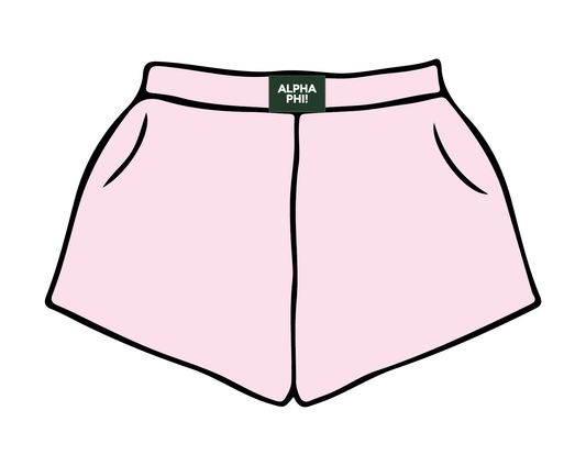Alpha Phi 'Daily Drills Inspired' Sweatshorts
