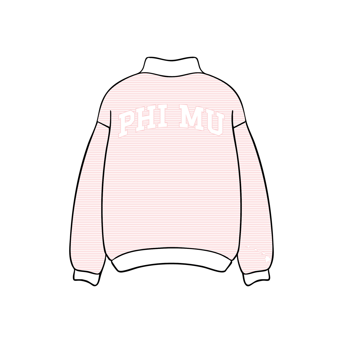 University of Hawaii at Manoa x Phi Mu 'Sisterhood Retreat' Mockneck