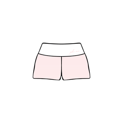 University of Hawaii at Manoa x Phi Mu 'Sisterhood Retreat' Fold-over Shorts