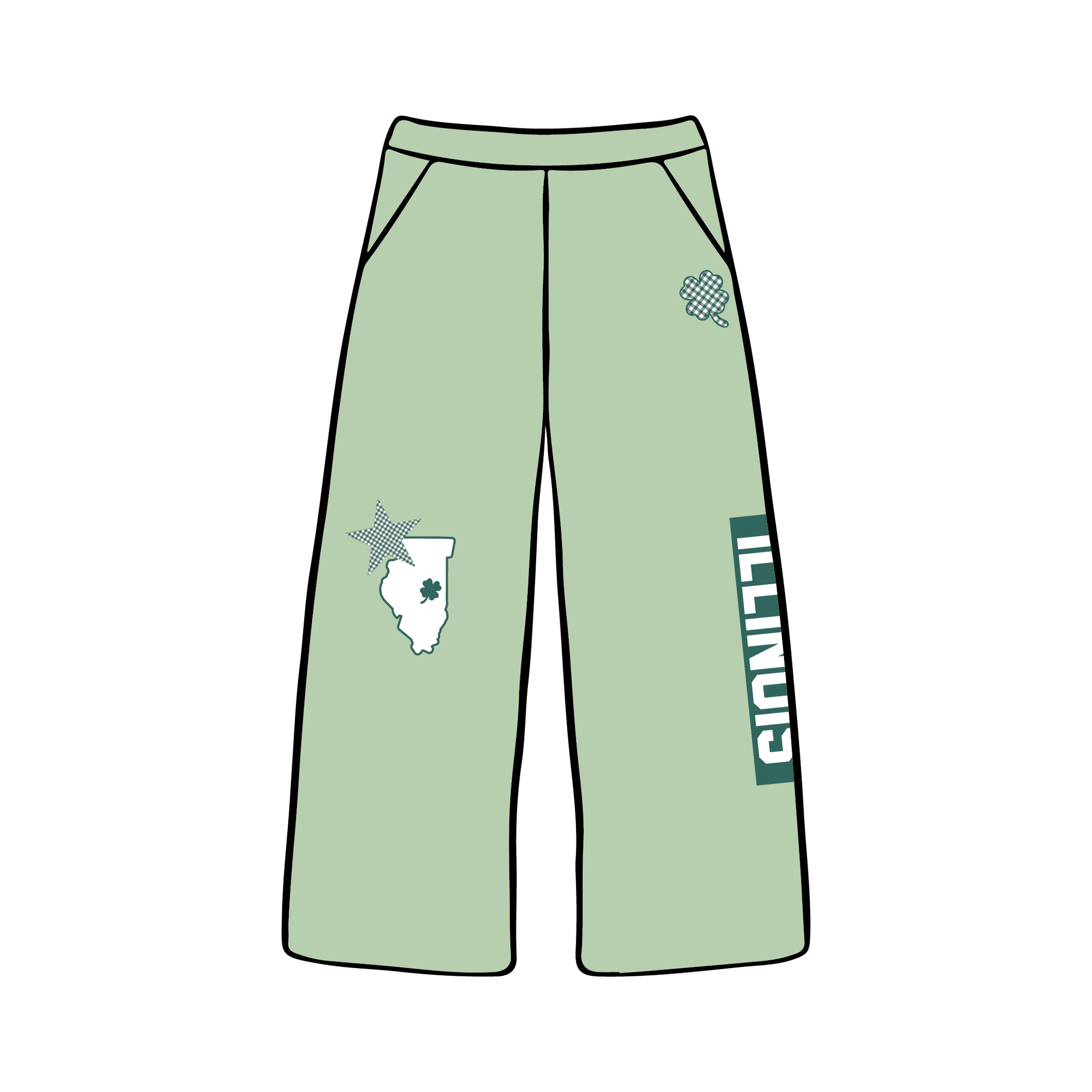 University of Illinois Urbana-Champaign x 'Other Merch' Sweatpants