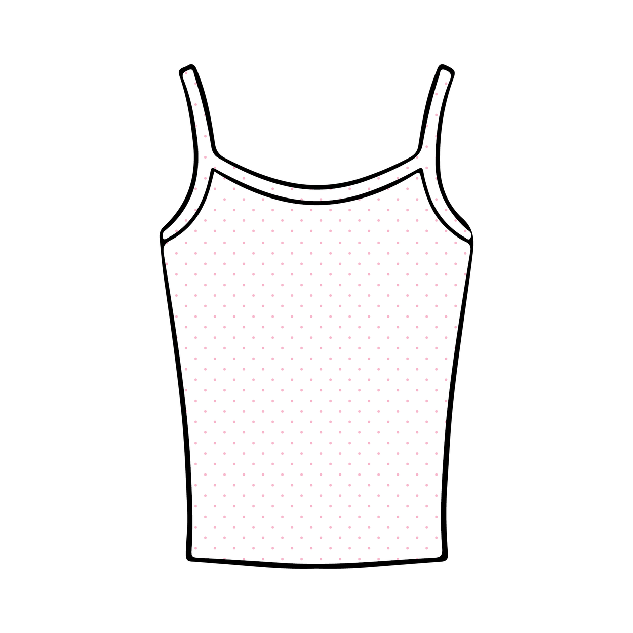 University of Illinois Urbana-Champaign x Pi Beta Phi 'Initiation' Spaghetti Tank Top