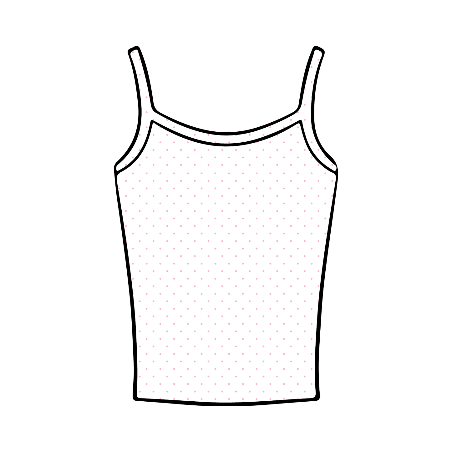 University of Illinois Urbana-Champaign x Pi Beta Phi 'Initiation' Spaghetti Tank Top