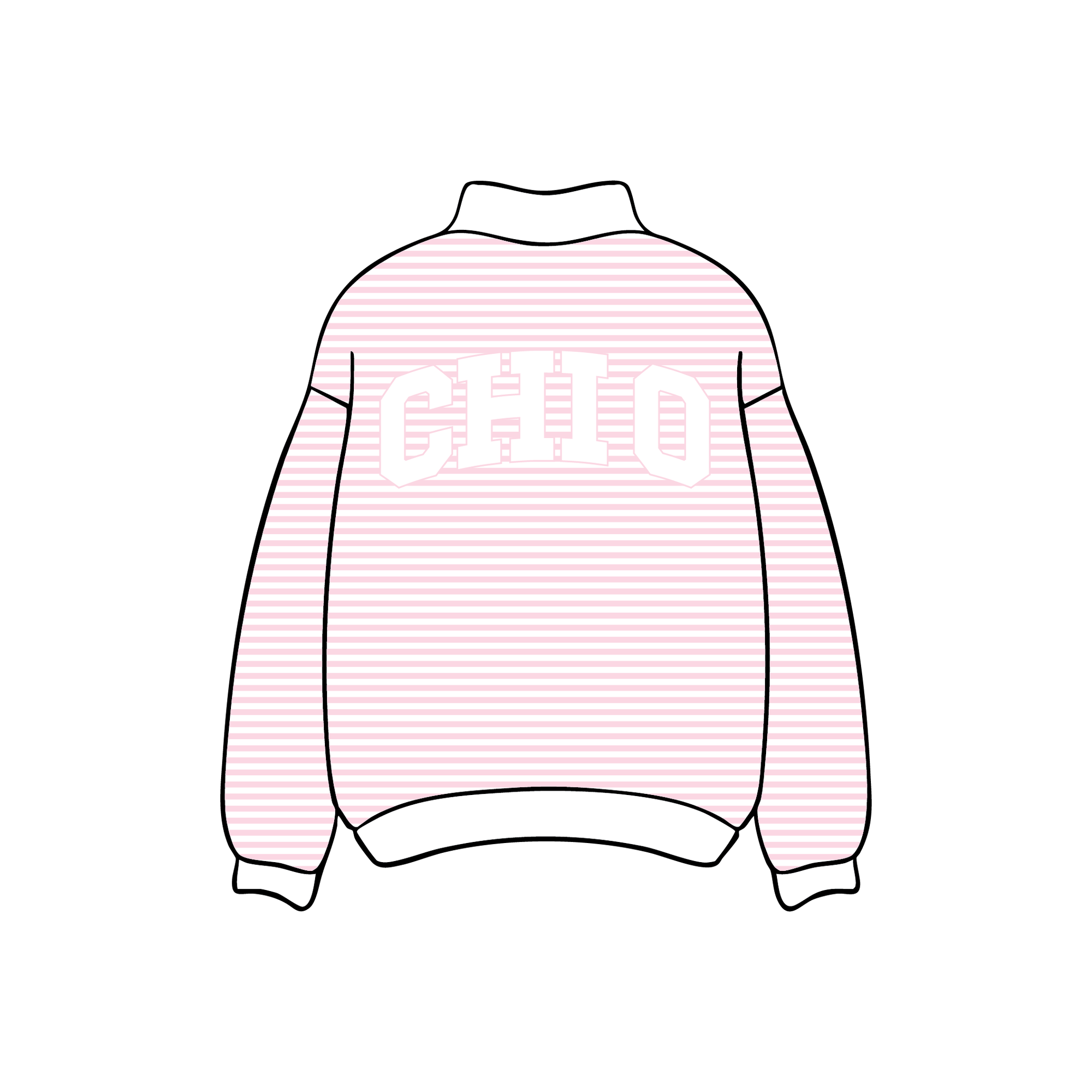 University of Iowa x Chi Omega 'Ladies Weekend' Mockneck