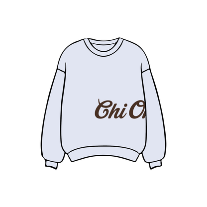 University of Iowa x Chi Omega 'Spring Merch' Crewneck