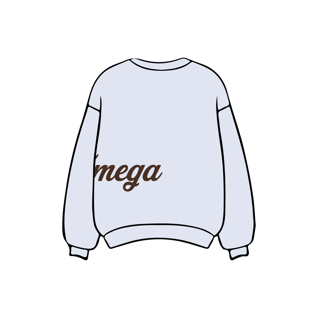 University of Iowa x Chi Omega 'Spring Merch' Crewneck