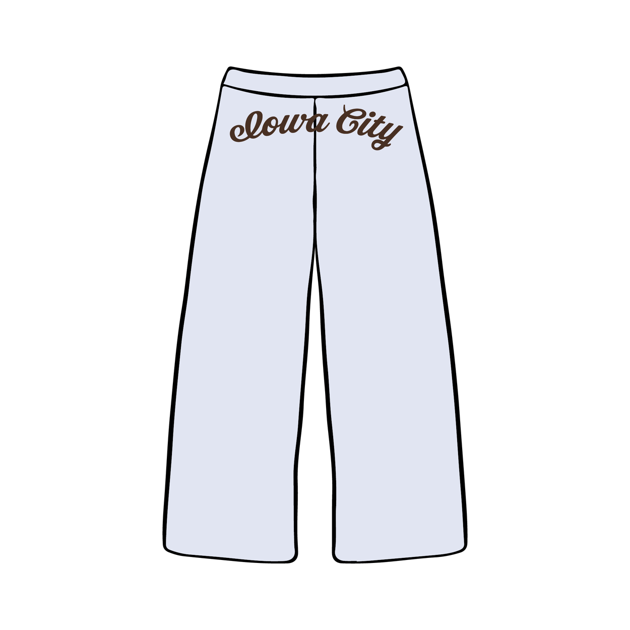 University of Iowa x Chi Omega 'Spring Merch' Sweatpants