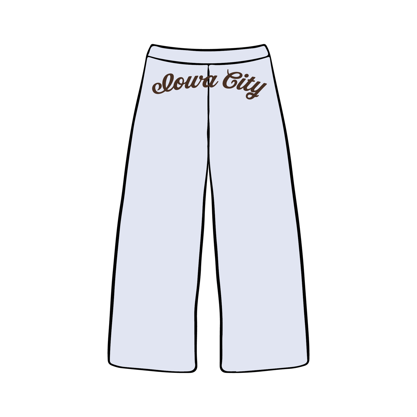 University of Iowa x Chi Omega 'Spring Merch' Sweatpants