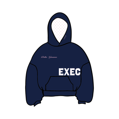 University of Iowa x Delta Gamma 'Exec Merch' Hoodie