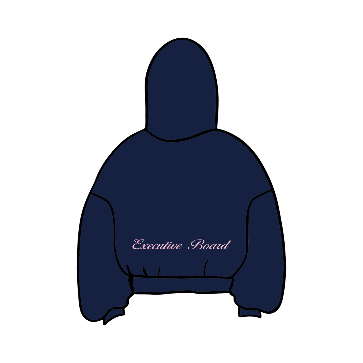 University of Iowa x Delta Gamma 'Exec Merch' Hoodie