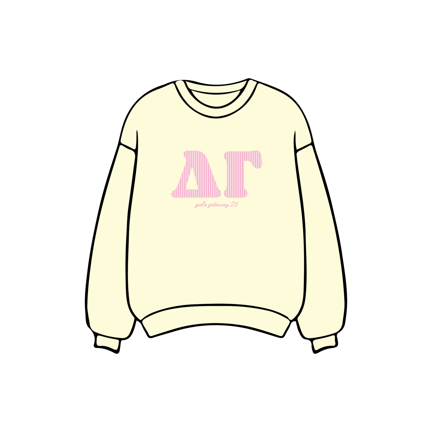 University of Iowa x Delta Gamma 'Mom's Weekend' Crewneck