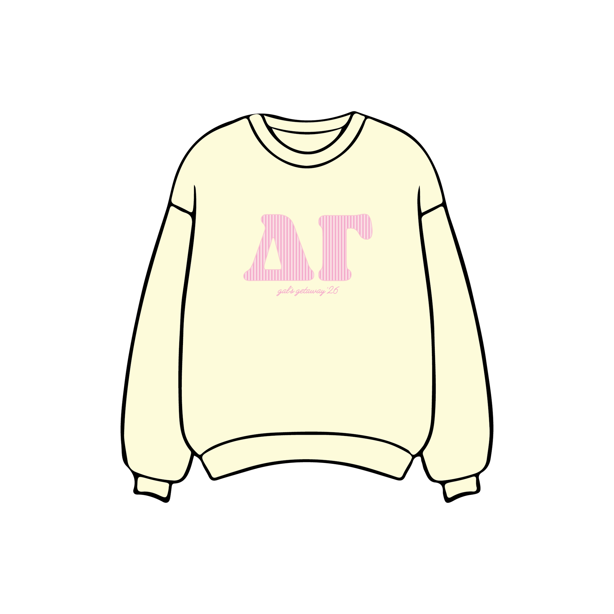 University of Iowa x Delta Gamma 'Mom's Weekend' Crewneck