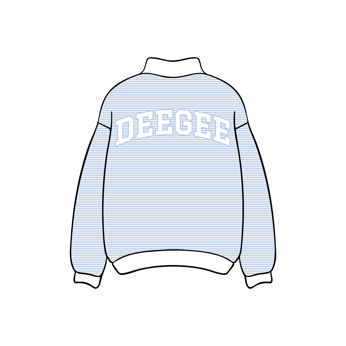 University of Iowa x Delta Gamma 'Spring Merch' Mockneck