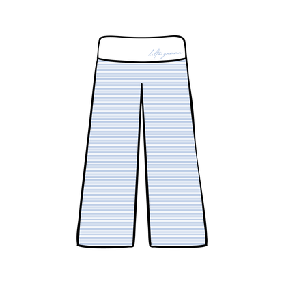 University of Iowa x Delta Gamma 'Spring Merch' Foldover Yoga Pants