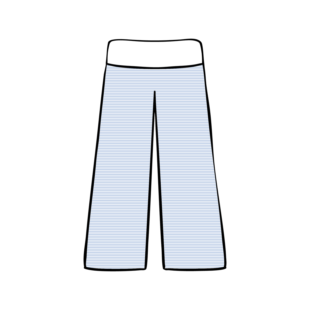 University of Iowa x Delta Gamma 'Spring Merch' Foldover Yoga Pants