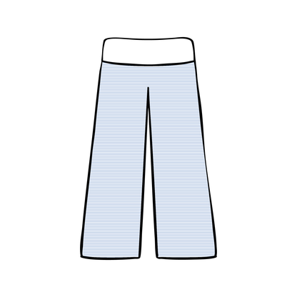 University of Iowa x Delta Gamma 'Spring Merch' Foldover Yoga Pants