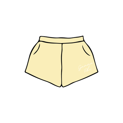 University of Iowa x Gamma Phi Beta 'General Merch' Sweatshorts