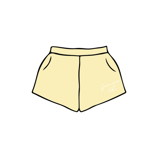 University of Iowa x Gamma Phi Beta 'General Merch' Sweatshorts