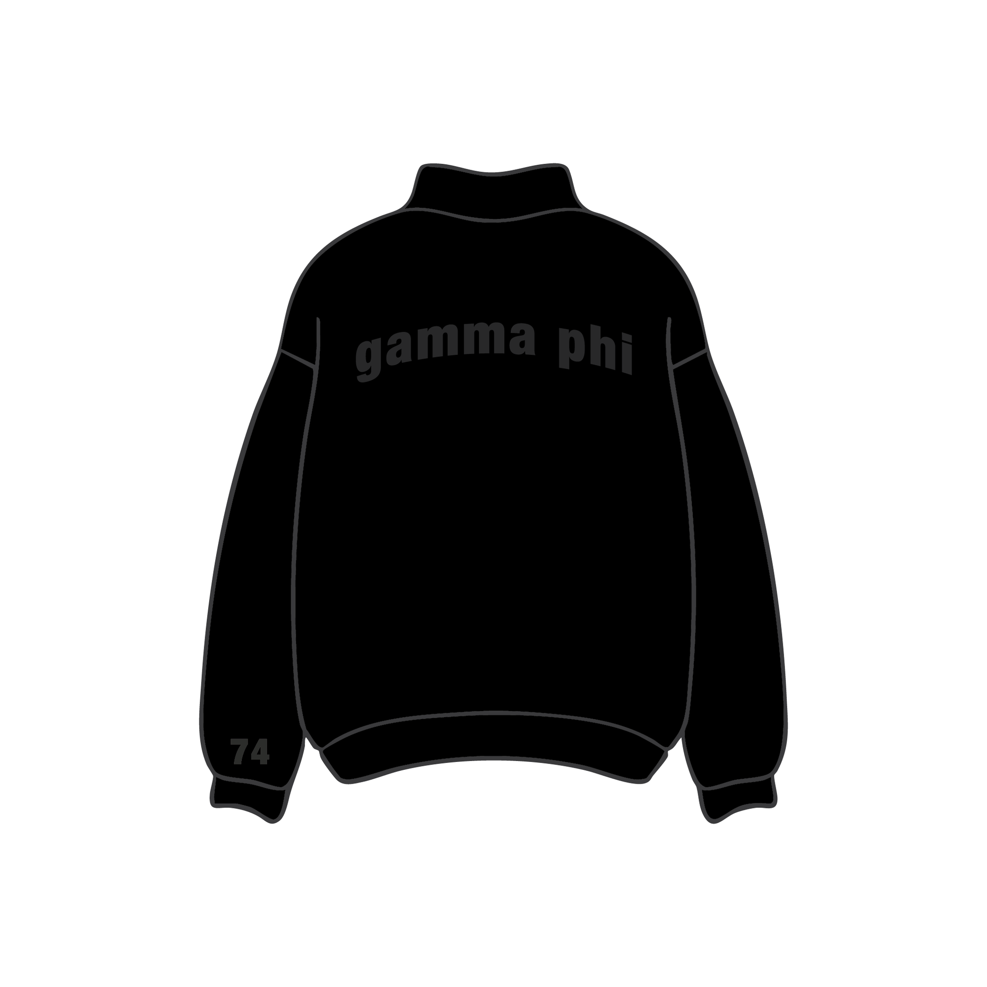 University of Iowa x Gamma Phi Beta 'regular merch' Hoodie