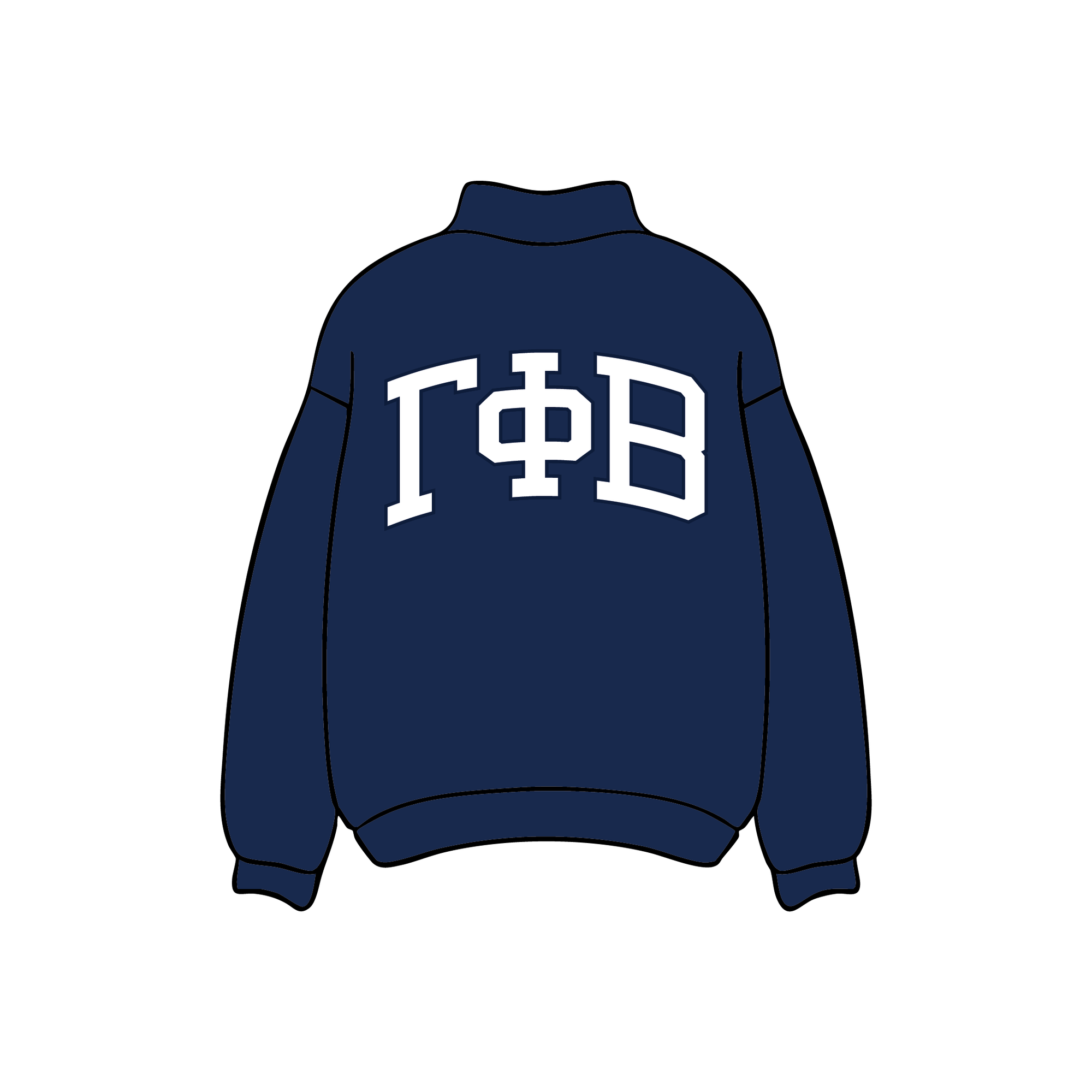 University of Kansas x Gamma Phi Beta 'Executive member merch' Mockneck