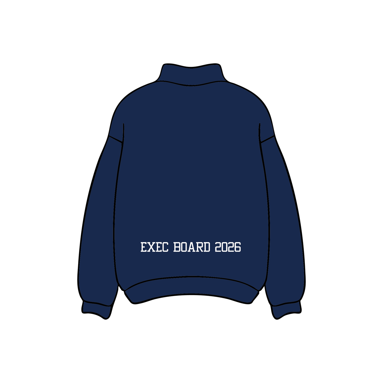 University of Kansas x Gamma Phi Beta 'Executive member merch' Mockneck