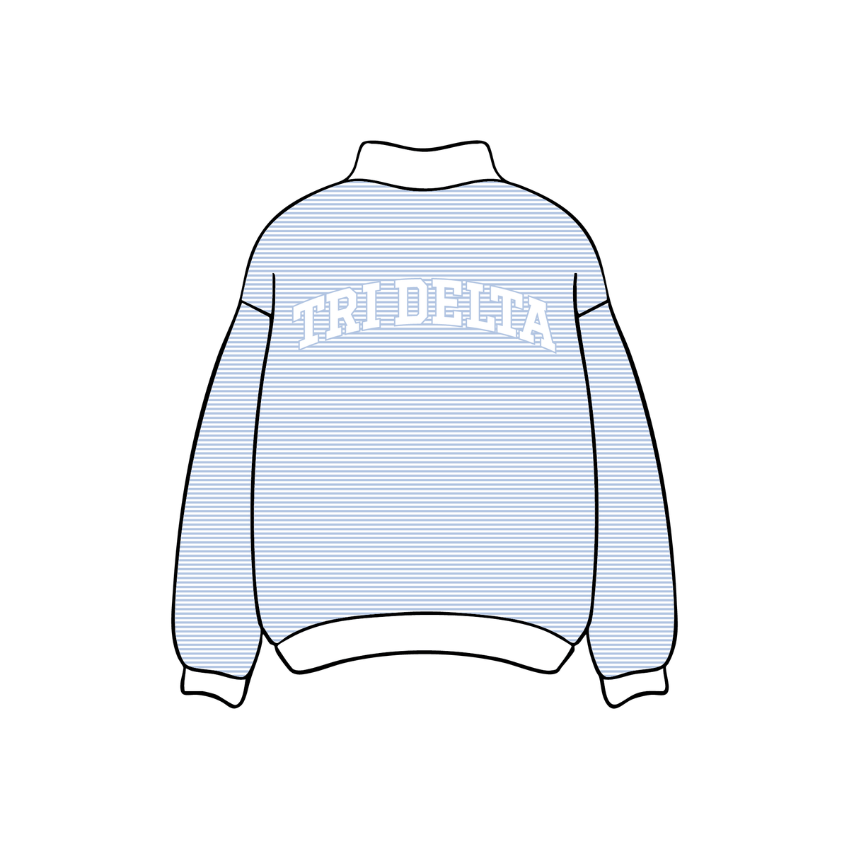University of Miami x Delta Delta Delta 'Spring Merch' Mockneck