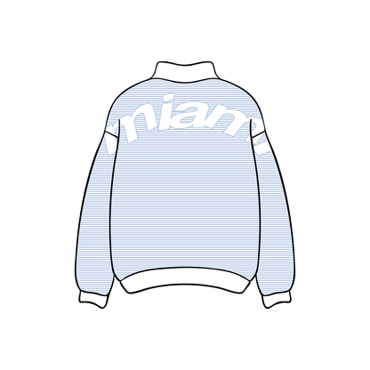 University of Miami x Delta Delta Delta 'Spring Merch' Mockneck