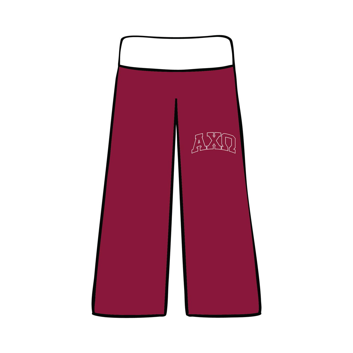 University of Minnesota Twin Cities x Alpha Chi Omega '2026 Merch' Sweatpants