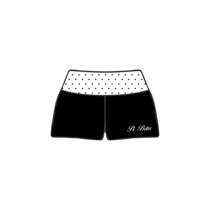 University of Minnesota Twin Cities x Chi Omega 'spring merch drop' Foldover Shorts