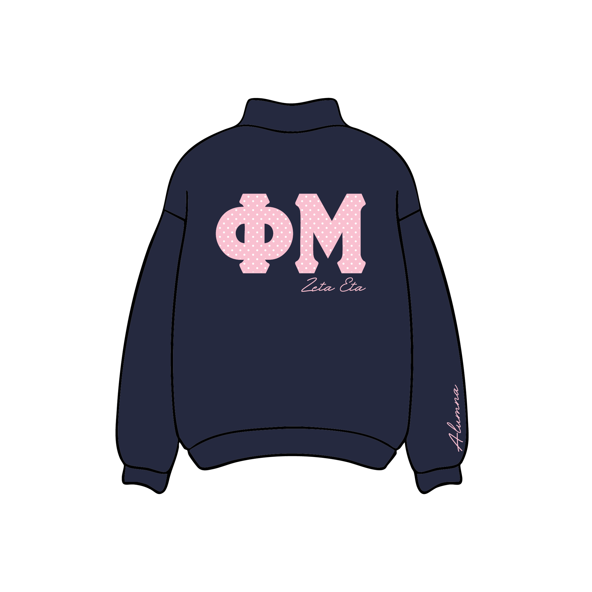 University of Minnesota Twin Cities x Phi Mu 'Spring 2026 Alumna' Mockneck