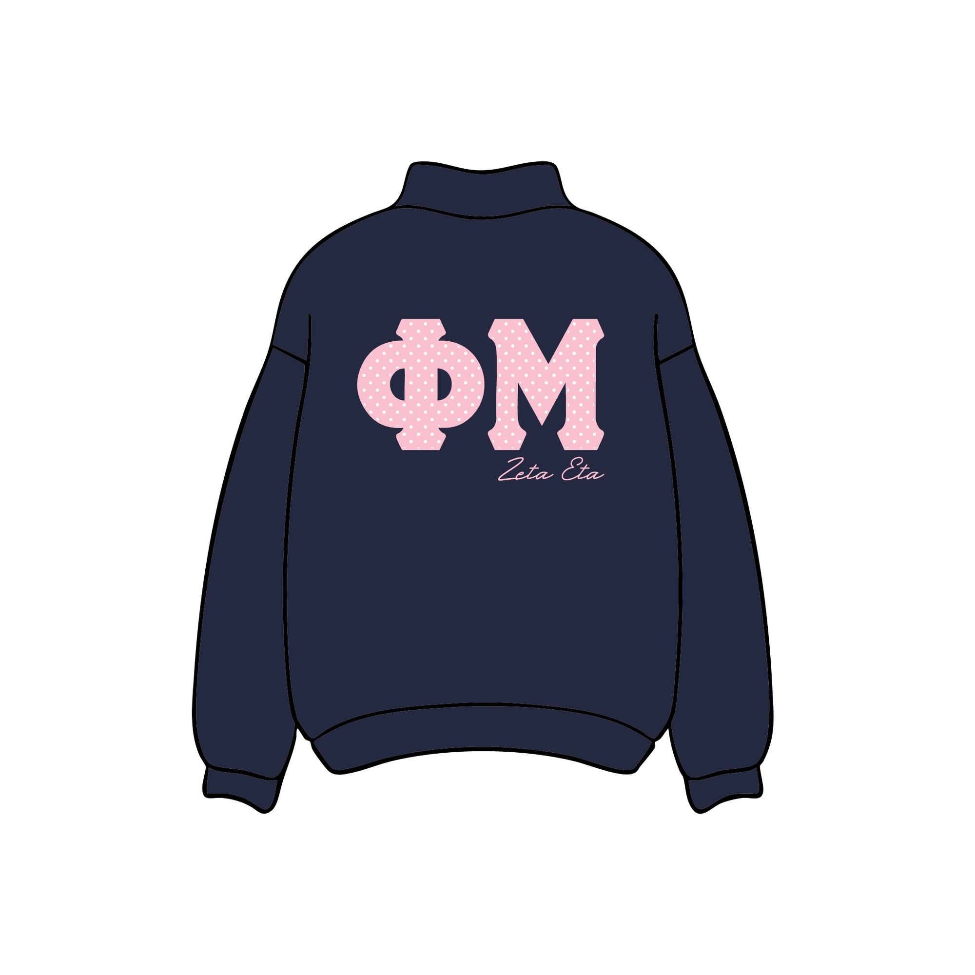 University of Minnesota Twin Cities x Phi Mu 'Spring 2026' Mockneck