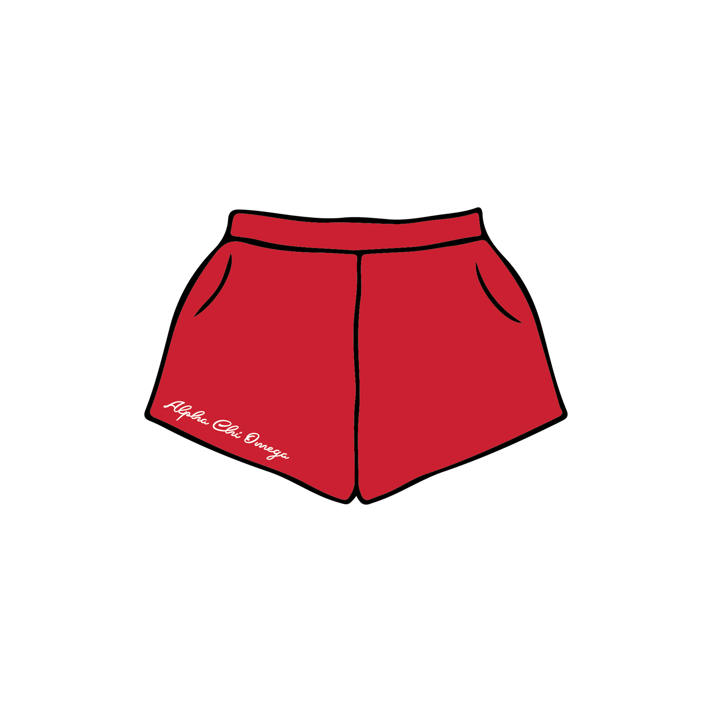 University of Missouri x Alpha Chi Omega 'PR' Sweat Shorts