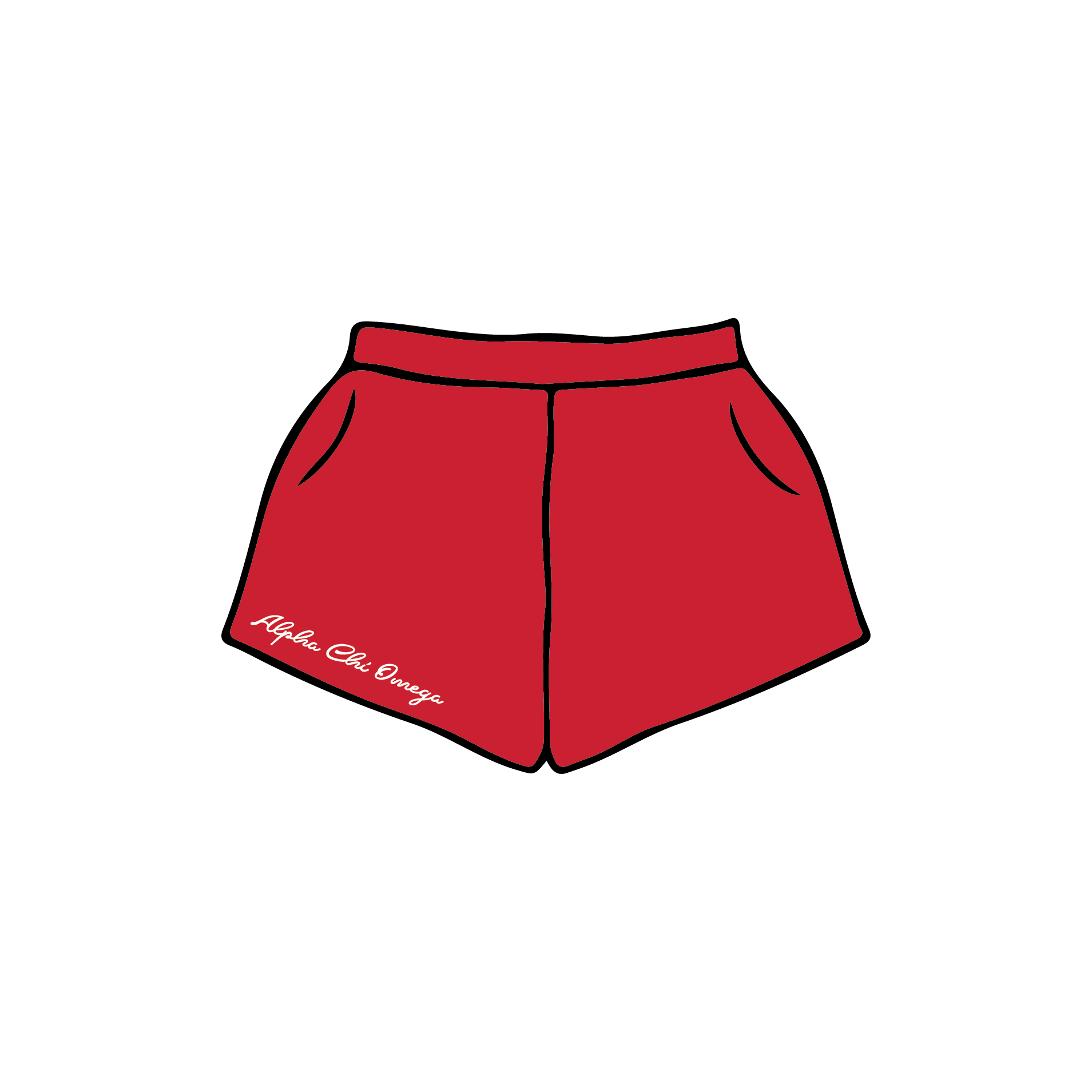 University of Missouri x Alpha Chi Omega 'PR' Sweat Shorts