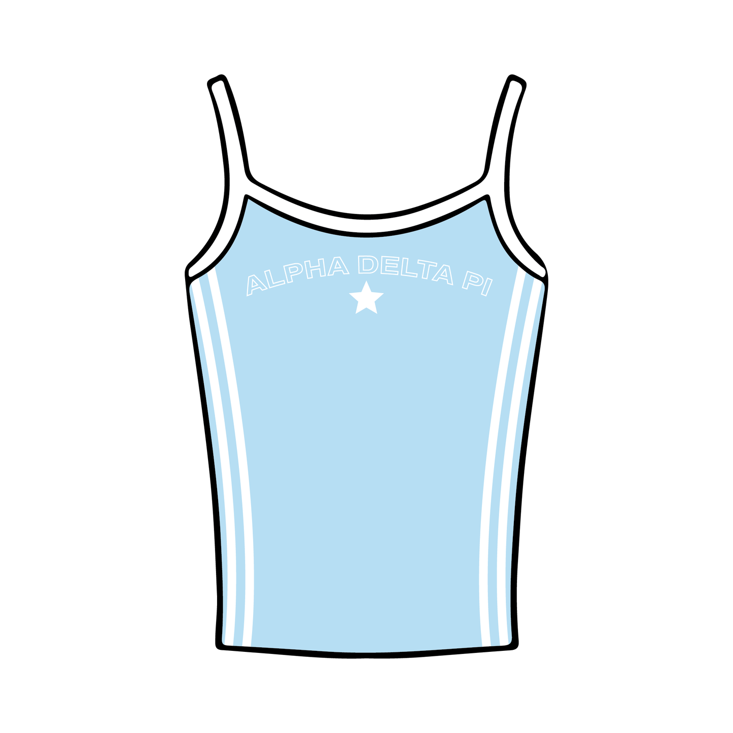 University of Missouri x Alpha Delta Pi 'Work Week' Spaghetti Tank Top
