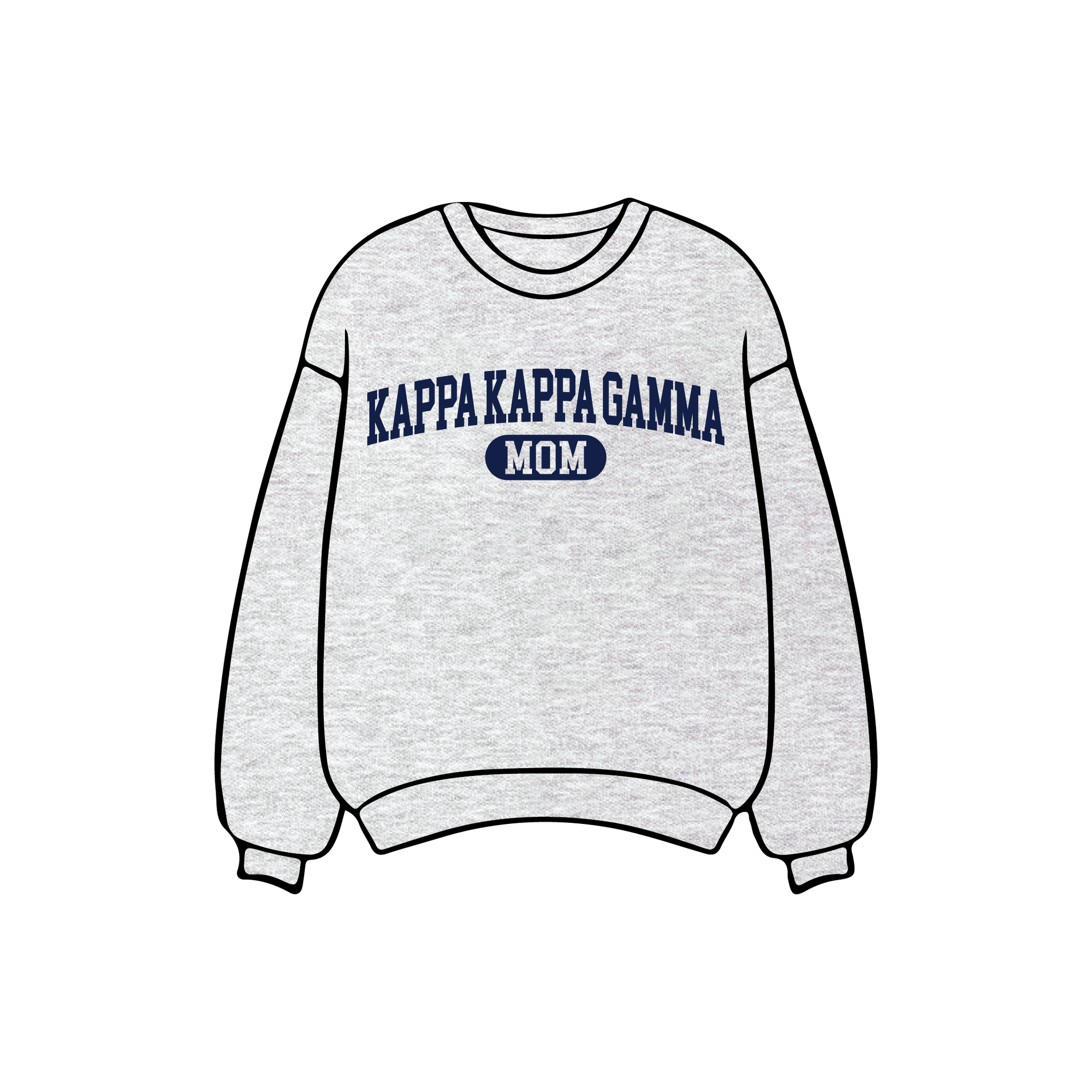 University of Missouri x Kappa Kappa Gamma 'Mom's Weekend' Gray Crewneck