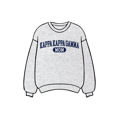 University of Missouri x Kappa Kappa Gamma 'Mom's Weekend' Gray Crewneck